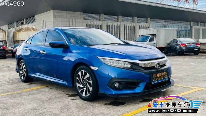 19年本田思域轿车抵押车出售