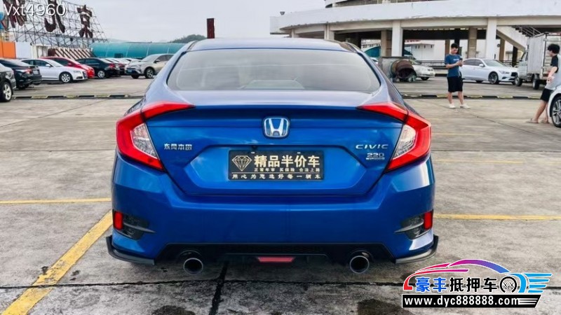 19年本田思域轿车抵押车出售