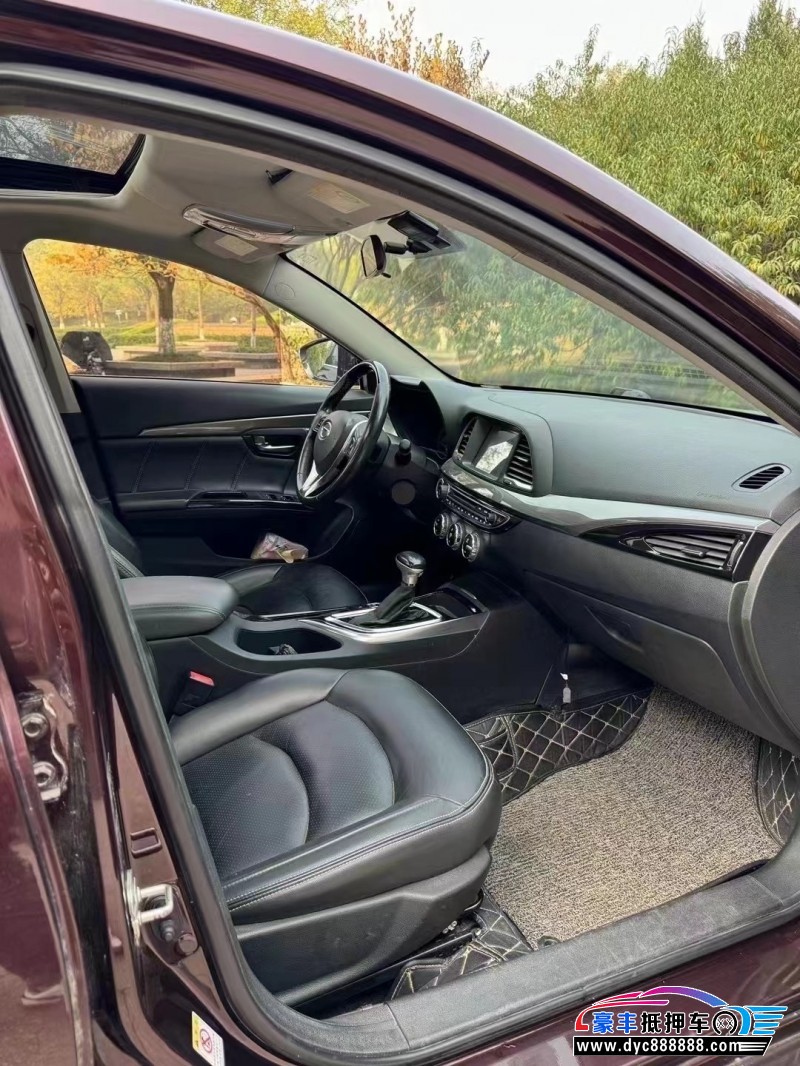 17年传祺GA6轿车抵押车出售