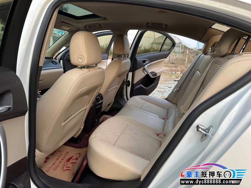 14年别克君威轿车抵押车出售