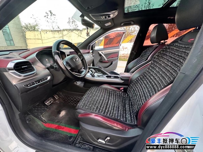 19年吉利缤越轿车抵押车出售