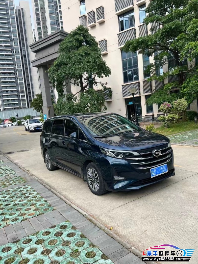 20年传祺GM6MPV抵押车出售