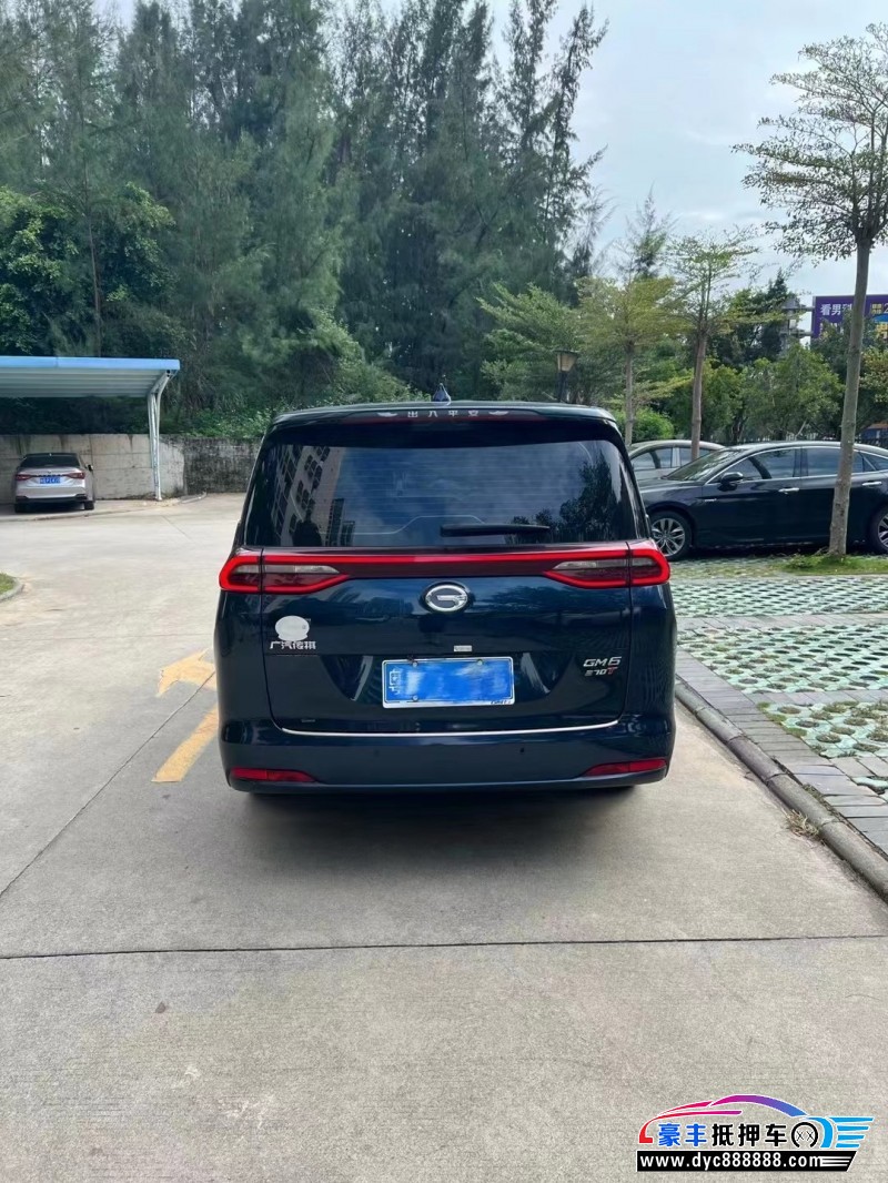 20年传祺GM6MPV抵押车出售