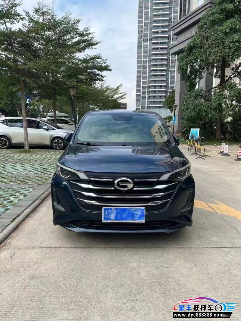 20年传祺GM6MPV抵押车出售