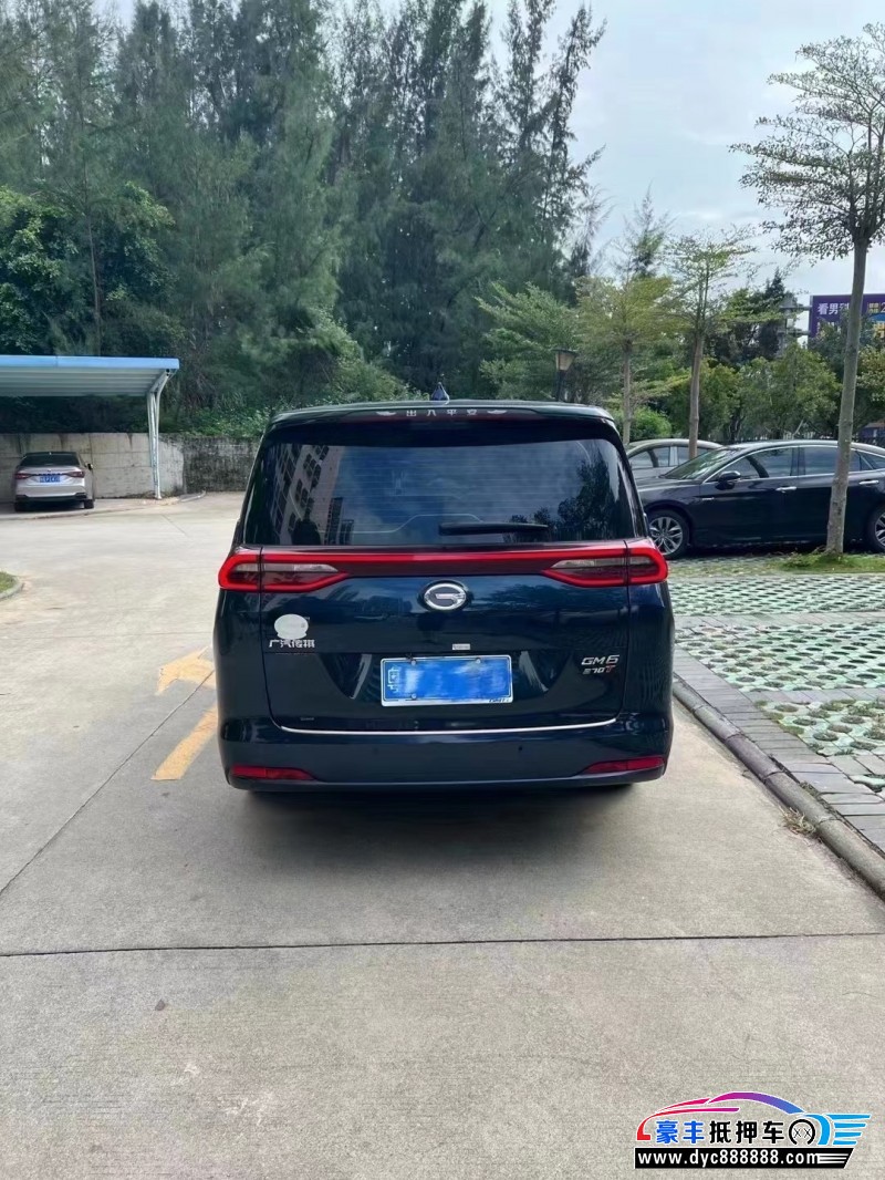 20年传祺GM6MPV抵押车出售