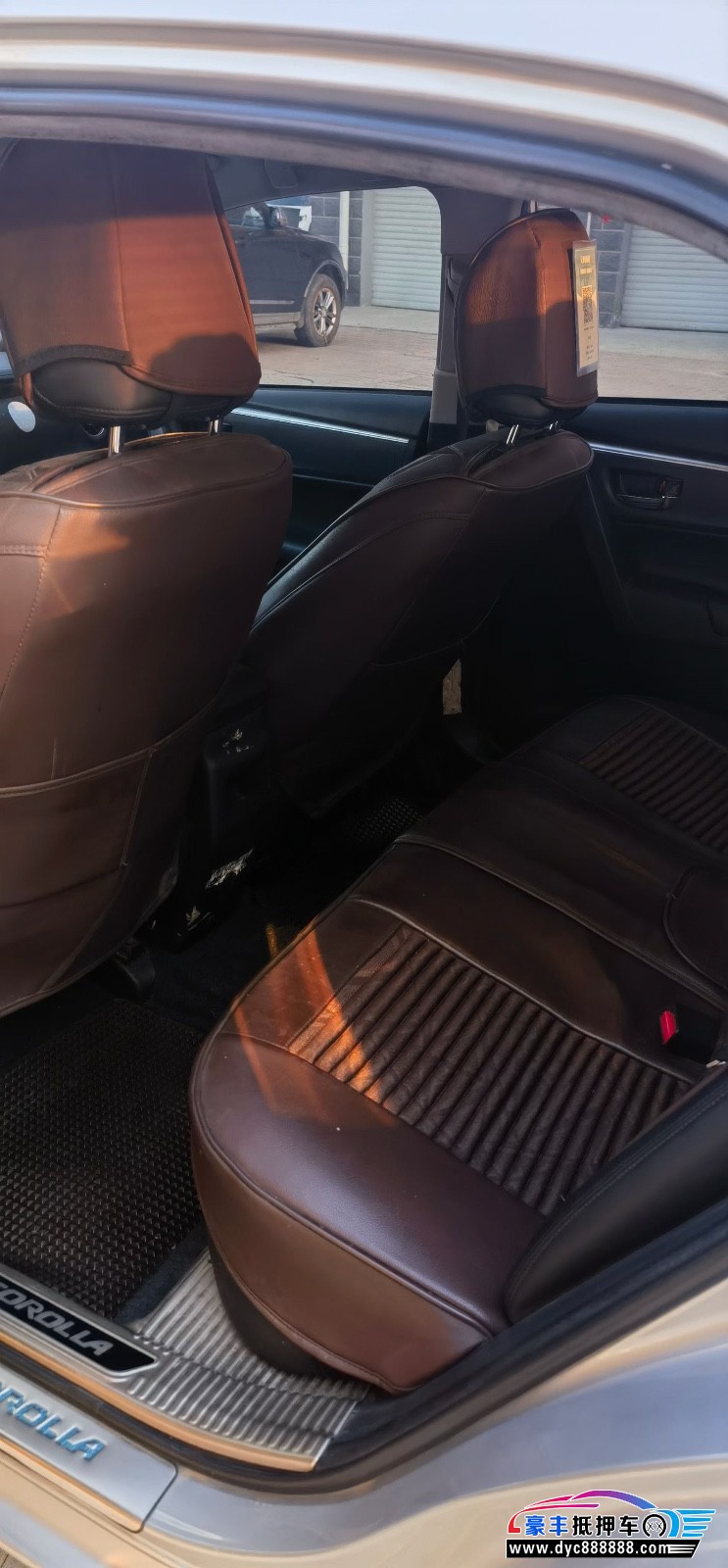 19年丰田卡罗拉轿车抵押车出售