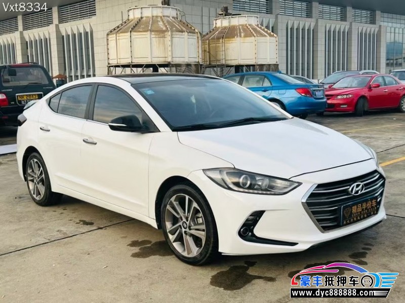 18年现代领动轿车抵押车出售