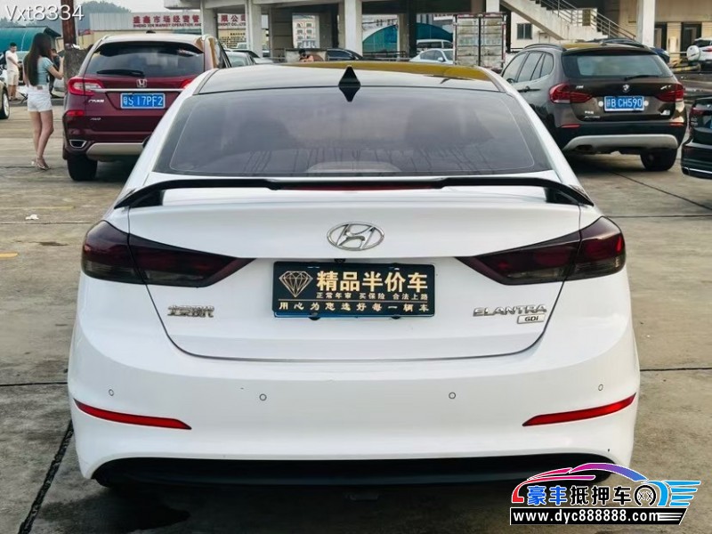 18年现代领动轿车抵押车出售