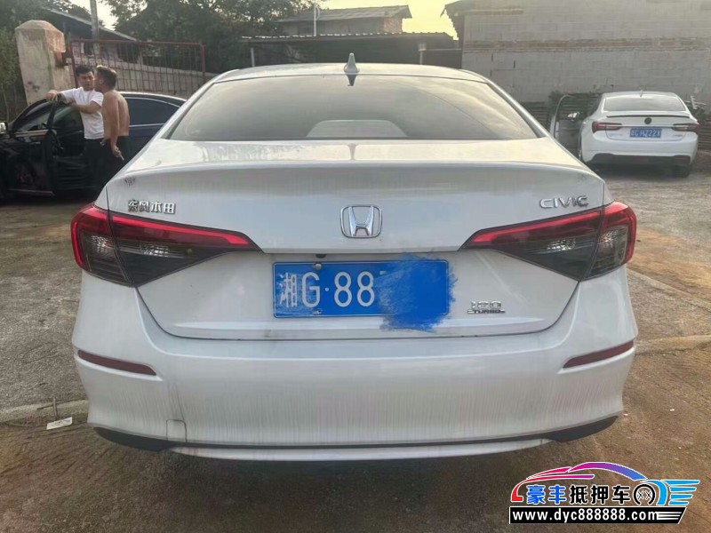 22年本田思域轿车抵押车出售