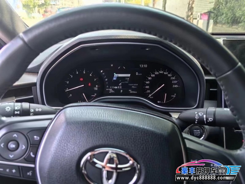 22年丰田亚洲龙轿车抵押车出售