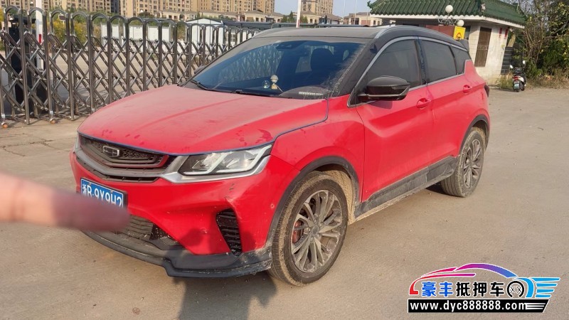 18年吉利缤越轿车抵押车出售