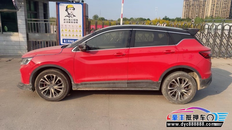 18年吉利缤越轿车抵押车出售