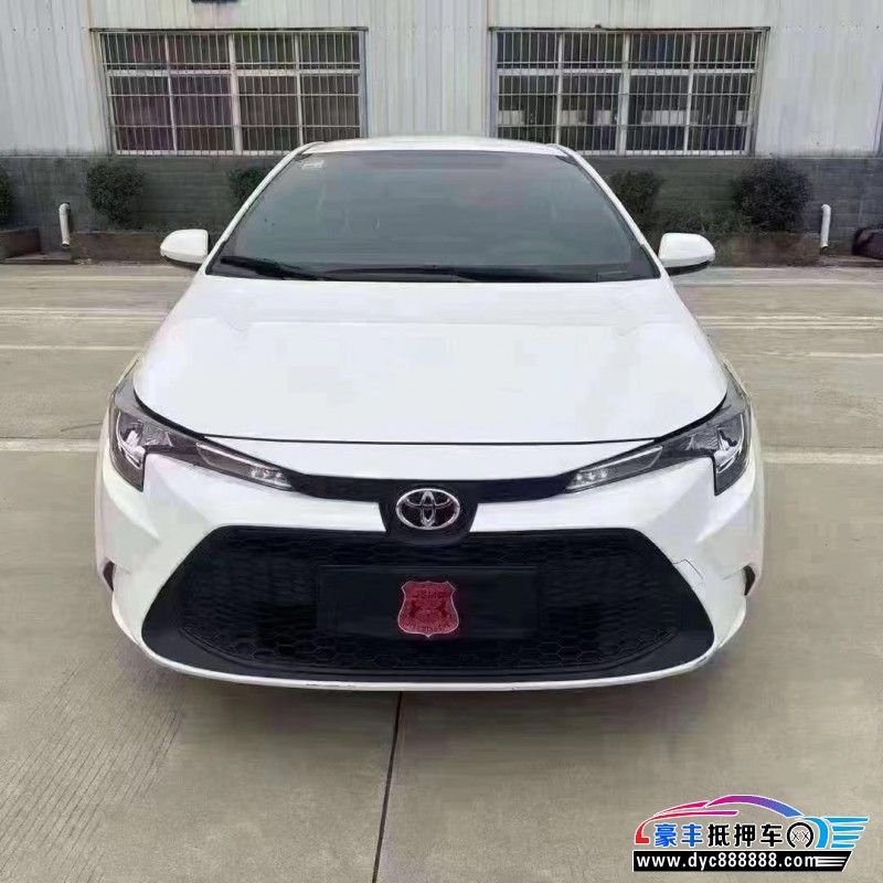 21年丰田雷凌轿车抵押车出售