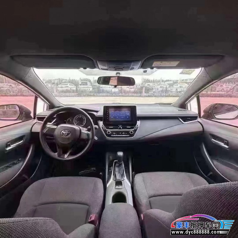 21年丰田雷凌轿车抵押车出售