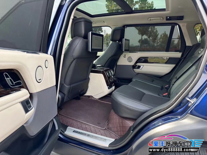 21年路虎揽胜行政轿车抵押车出售