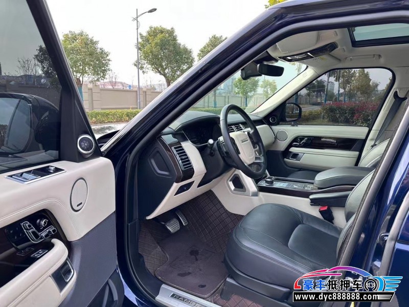 21年路虎揽胜行政轿车抵押车出售