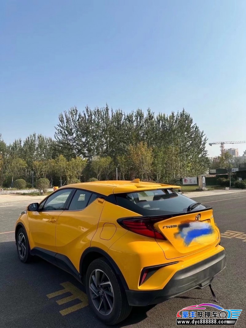 22年丰田奕泽轿车抵押车出售