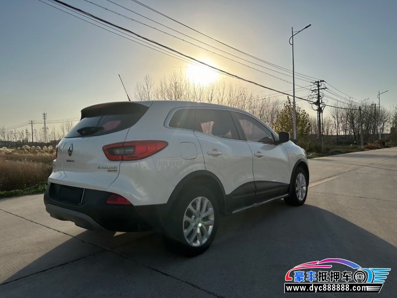 17年雷诺科雷嘉轿车抵押车出售