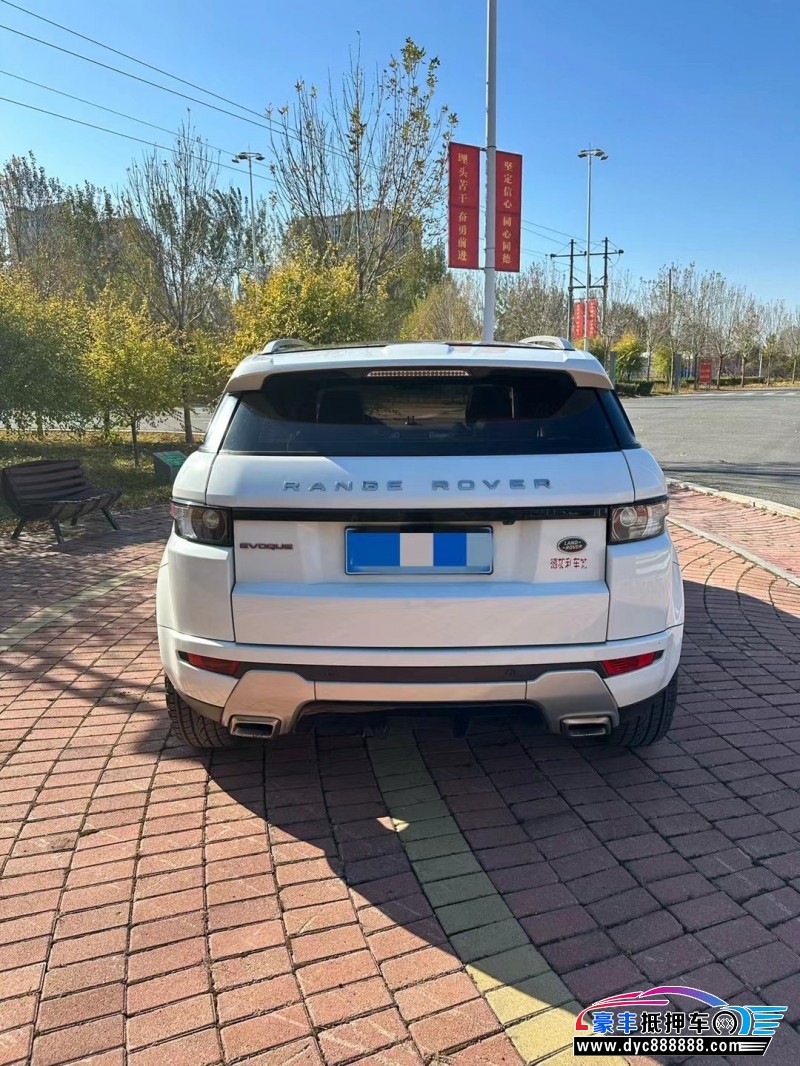 14年路虎揽胜极光SUV抵押车出售