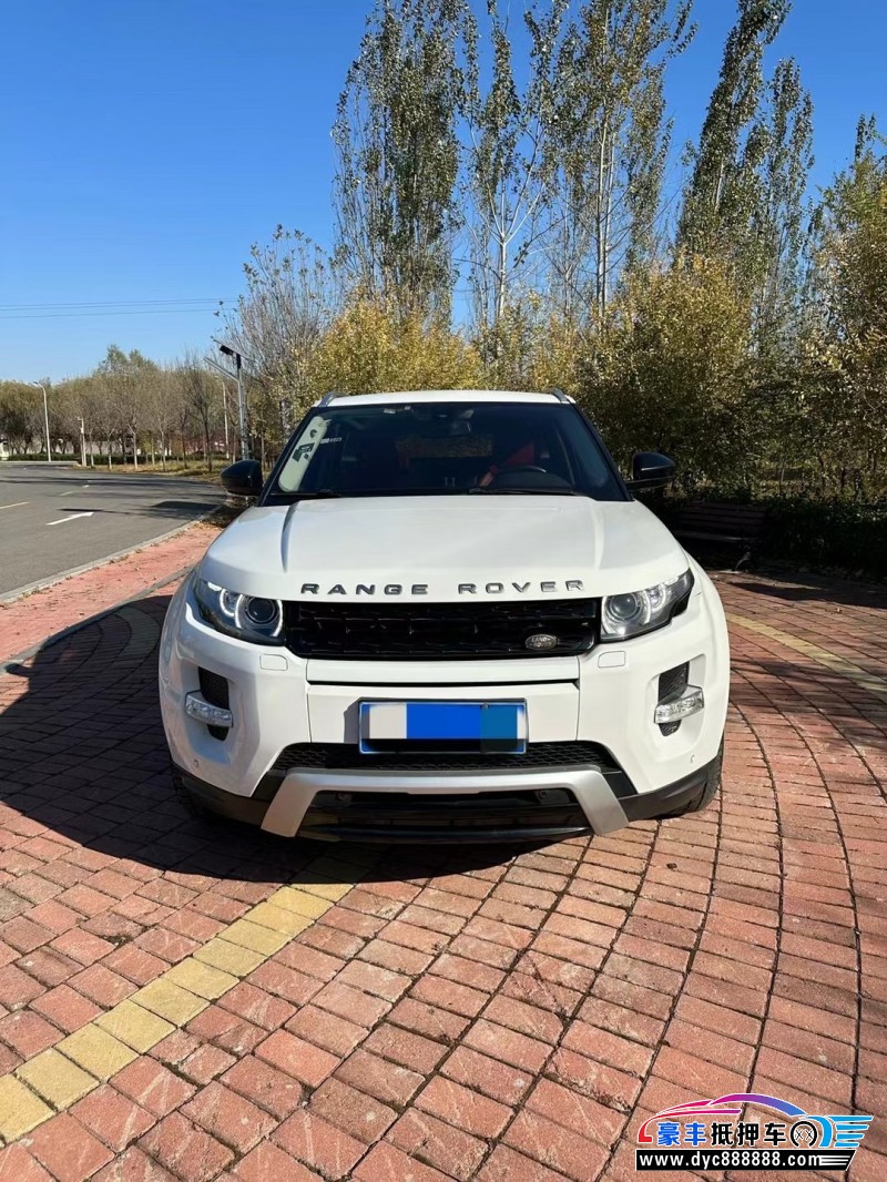 14年路虎揽胜极光SUV抵押车出售