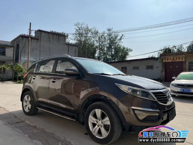 13年起亚智跑SUV抵押车出售