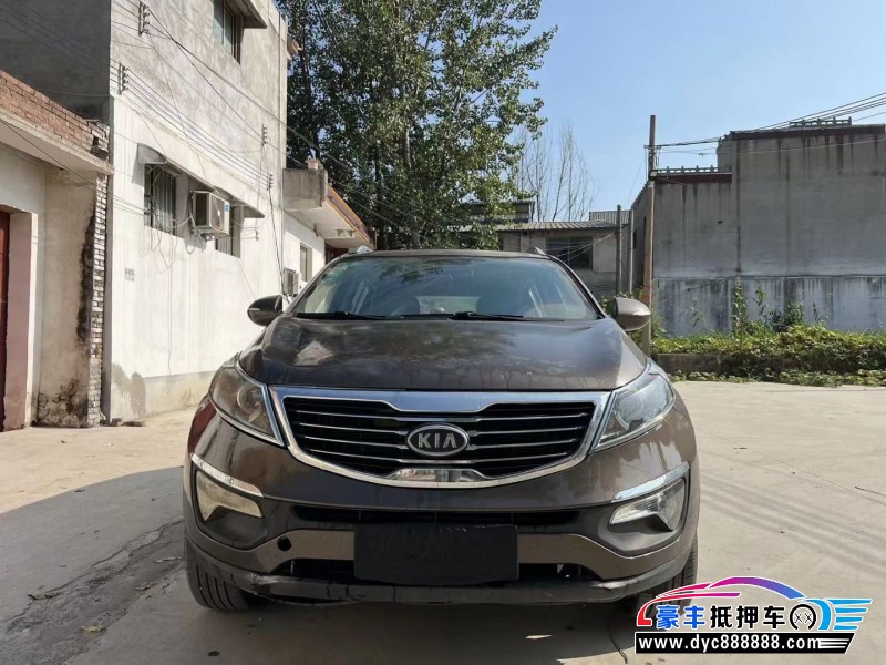 13年起亚智跑SUV抵押车出售