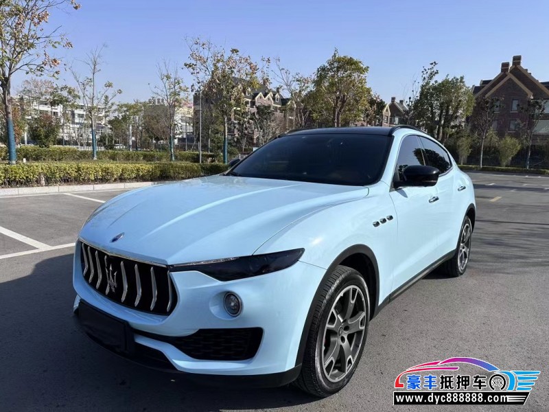 20年玛莎拉蒂莱万特轿车抵押车出售