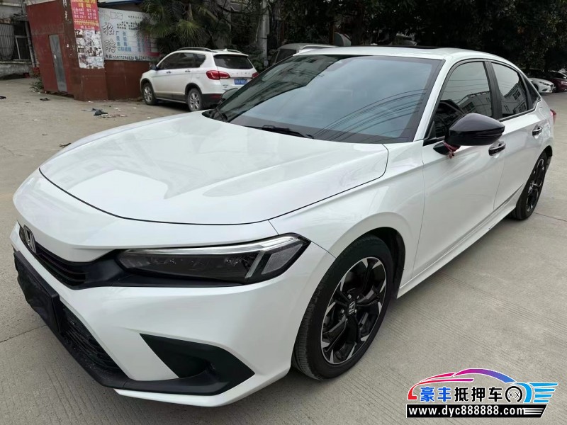 22年本田思域轿车抵押车出售