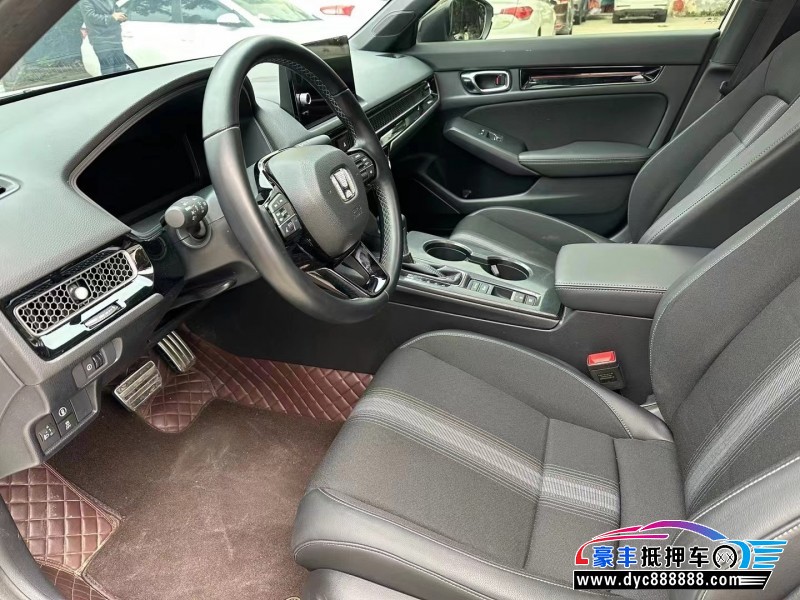 22年本田思域轿车抵押车出售