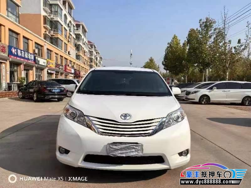 16年丰田塞纳MPV抵押车出售