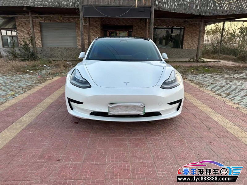 20年特斯拉MODEL 3轿车抵押车出售