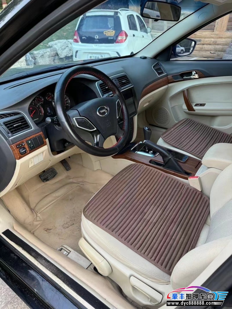 17年传祺GA5轿车抵押车出售