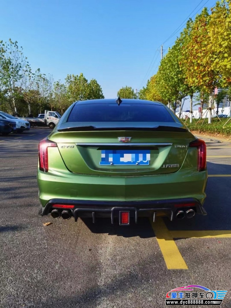 20年凯迪拉克CT5轿车抵押车出售