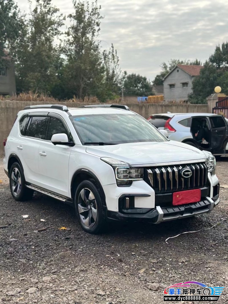 20年传祺GS8SUV抵押车出售