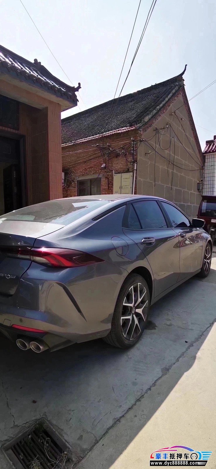 22年传祺影豹轿车抵押车出售