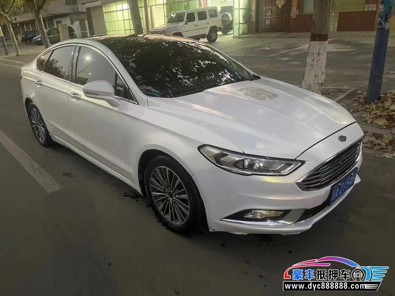 18年福特蒙迪欧轿车抵押车出售