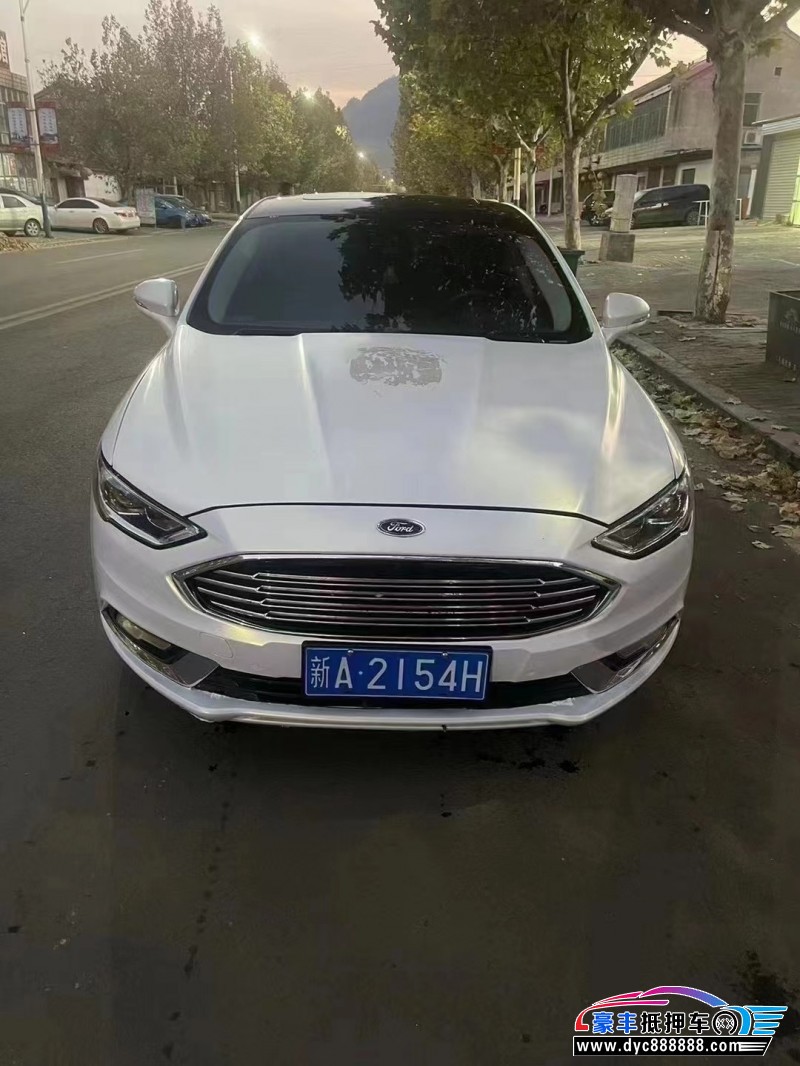 18年福特蒙迪欧轿车抵押车出售