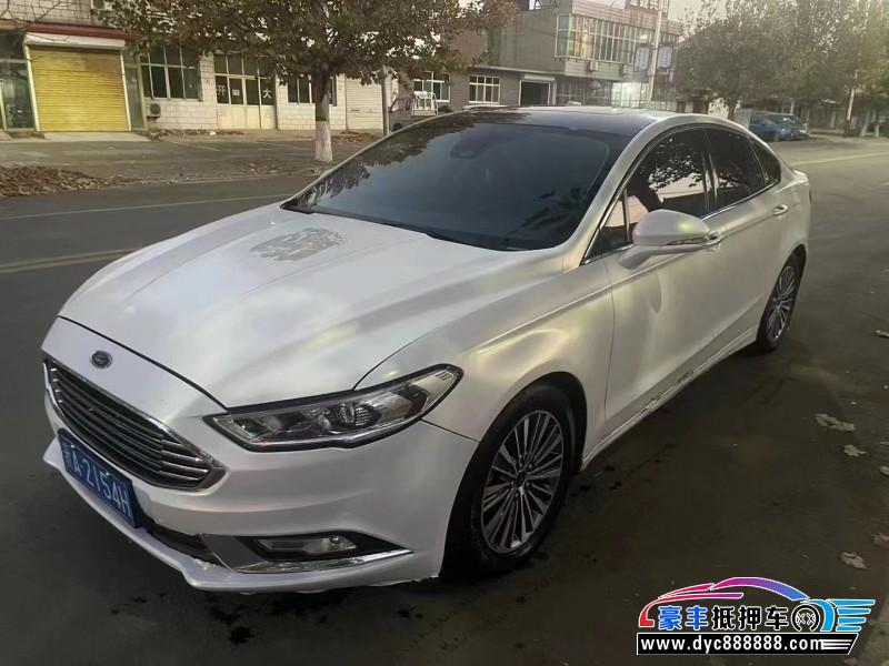 18年福特蒙迪欧轿车抵押车出售