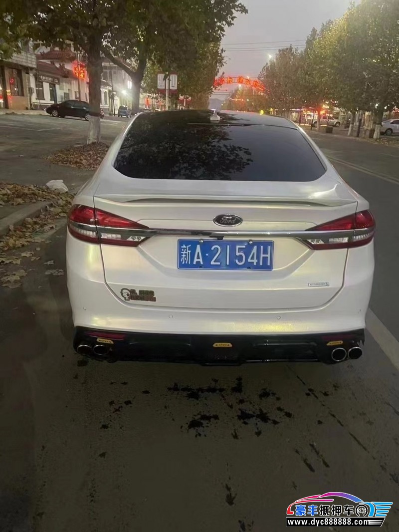 18年福特蒙迪欧轿车抵押车出售