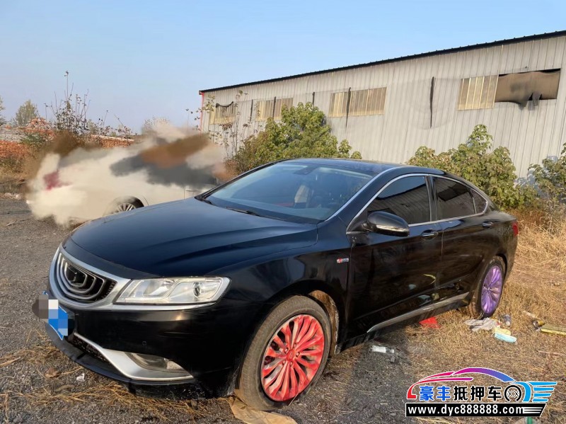 16年吉利博瑞轿车抵押车出售