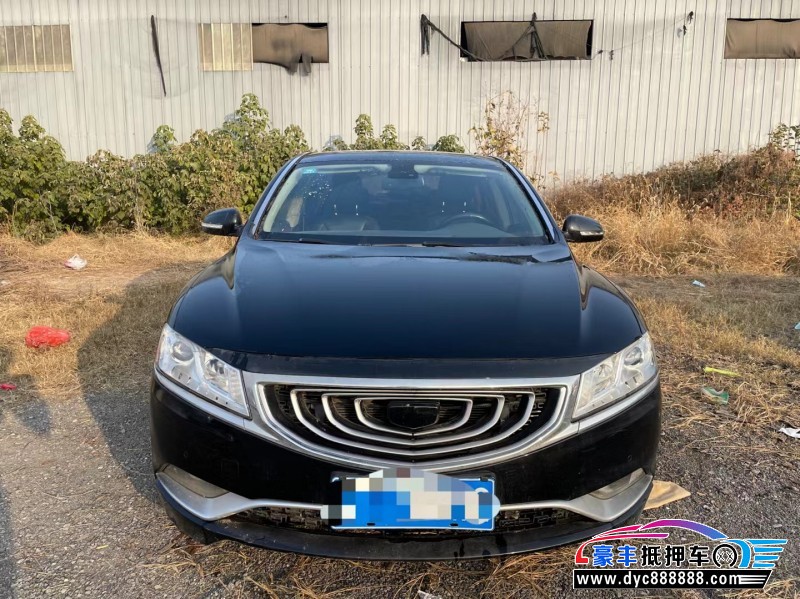 16年吉利博瑞轿车抵押车出售