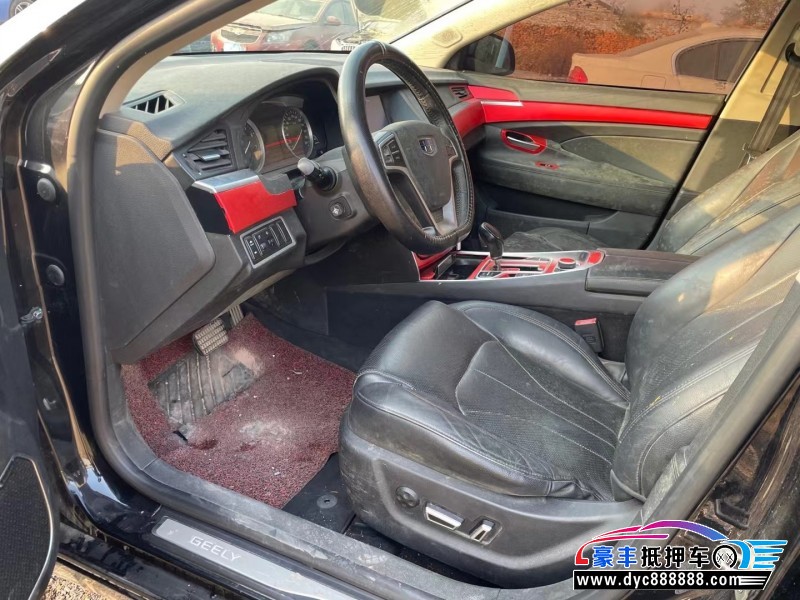 16年吉利博瑞轿车抵押车出售