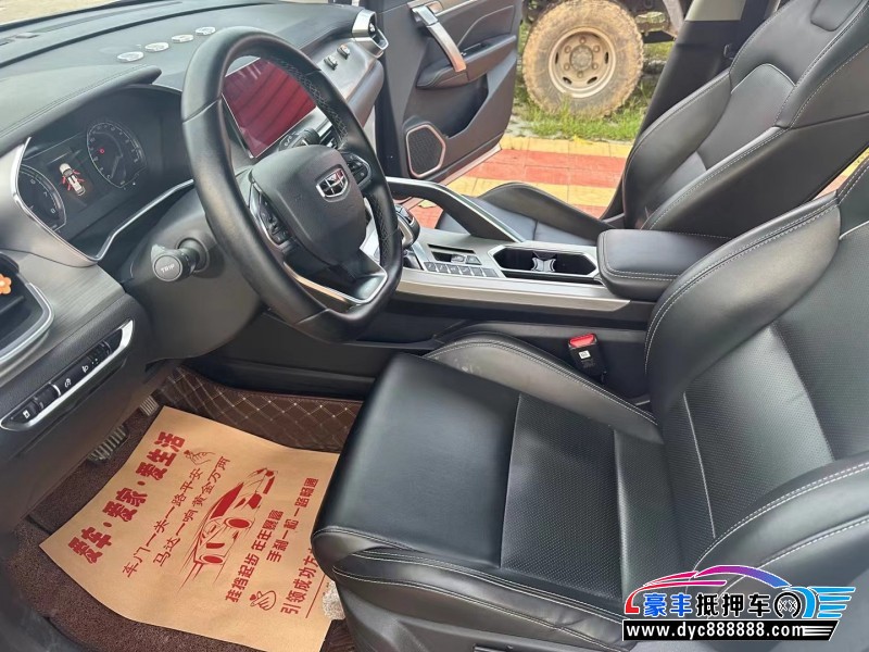 19年吉利缤越SUV抵押车出售