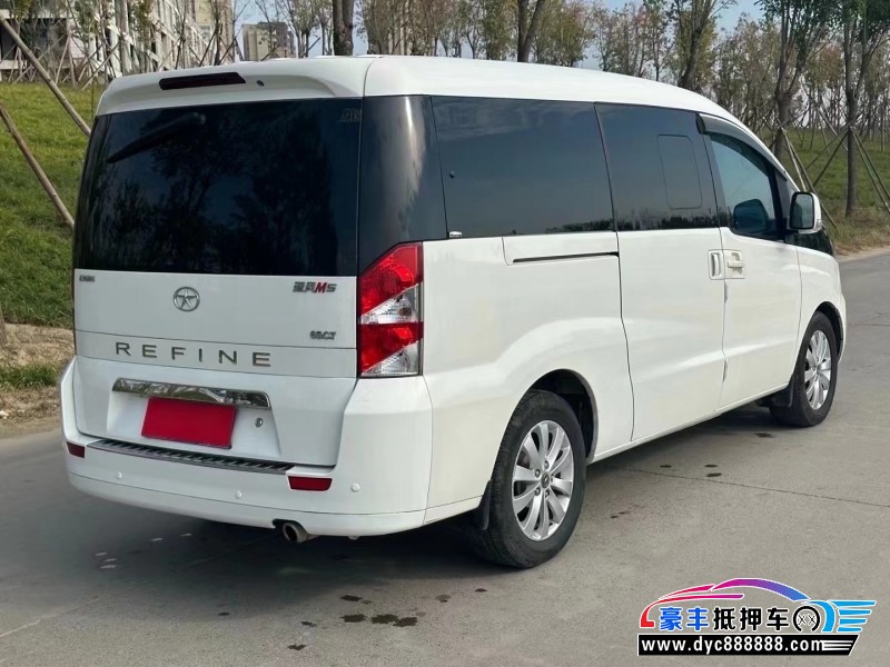 18年江淮瑞风M5轿车抵押车出售