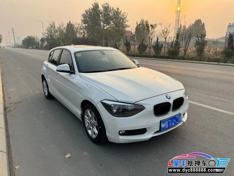 14年宝马1系轿车抵押车出售