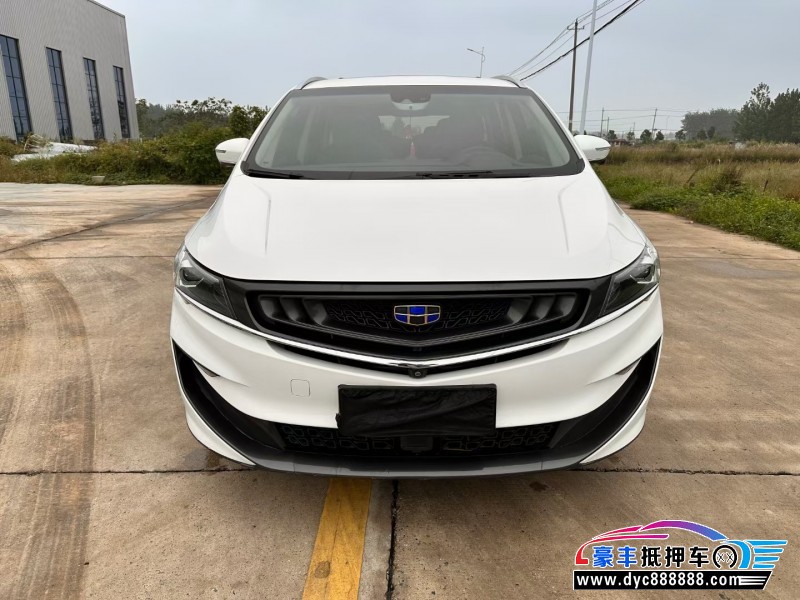 19年吉利嘉际轿车抵押车出售