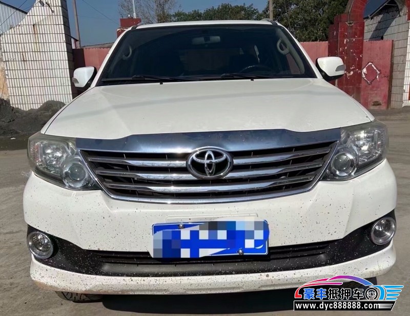 17年丰田Fortuner奔跑者SUV抵押车出售