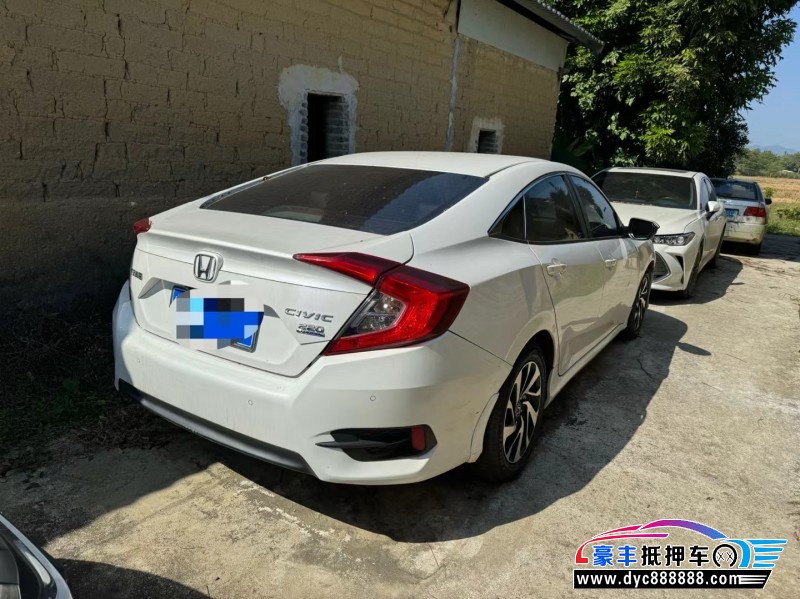 19年本田思域轿车抵押车出售