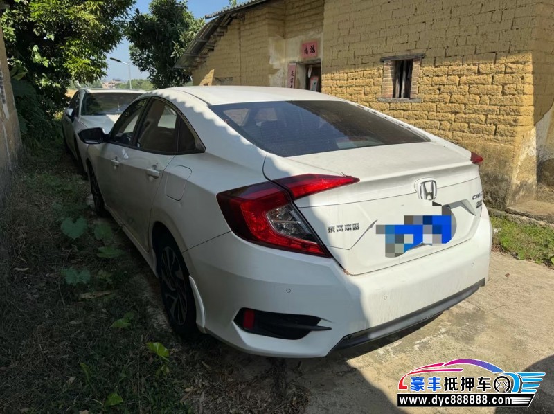 19年本田思域轿车抵押车出售