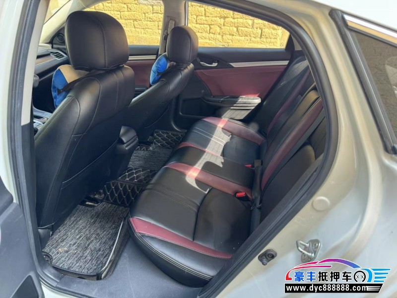 19年本田思域轿车抵押车出售